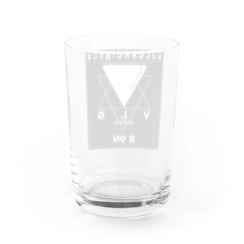 DIMADARA BY VULGAR CIRCUSの復刻 inside pain/DB_10 Water Glass :back