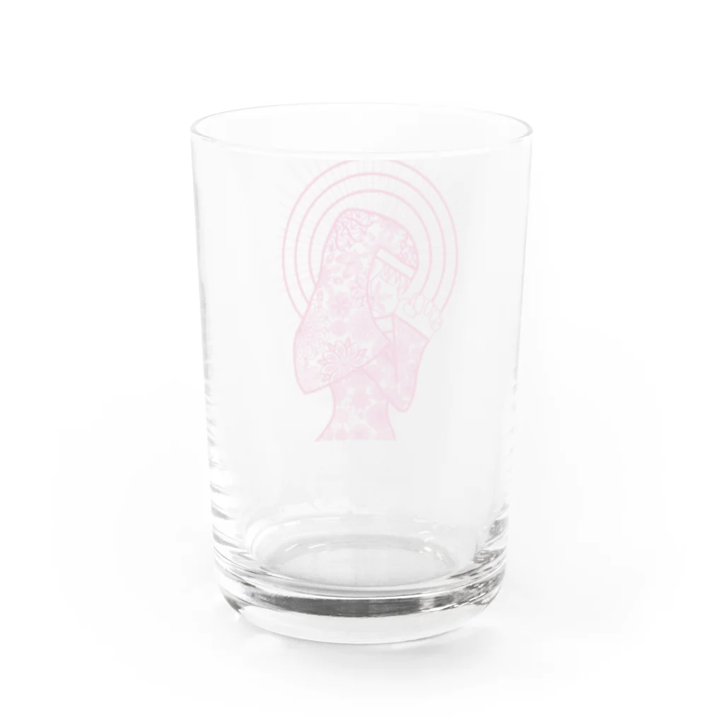 天獄堂のSisterOfFlower Water Glass :back