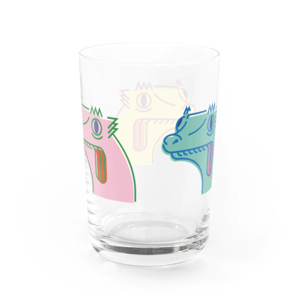 爬虫類グッズ メッサヌンサ - M.R.SのPOPクレス Water Glass :back