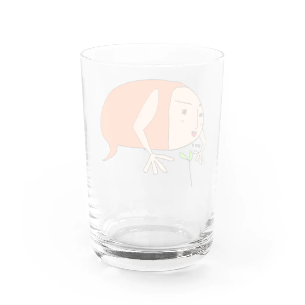 未確認飛行物体の春の芽吹き🌱 Water Glass :back