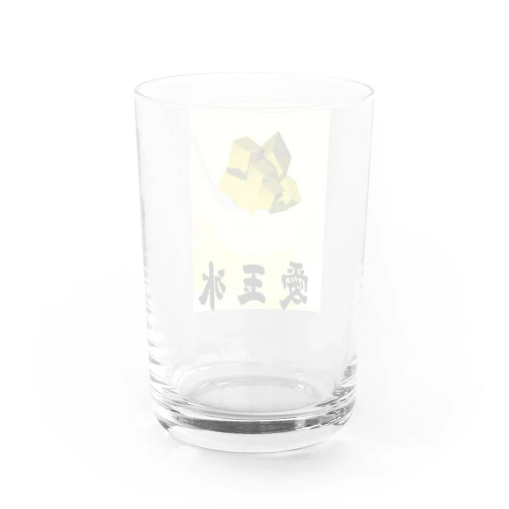 Danke Shoot Coffeeの愛玉冰 Water Glass :back