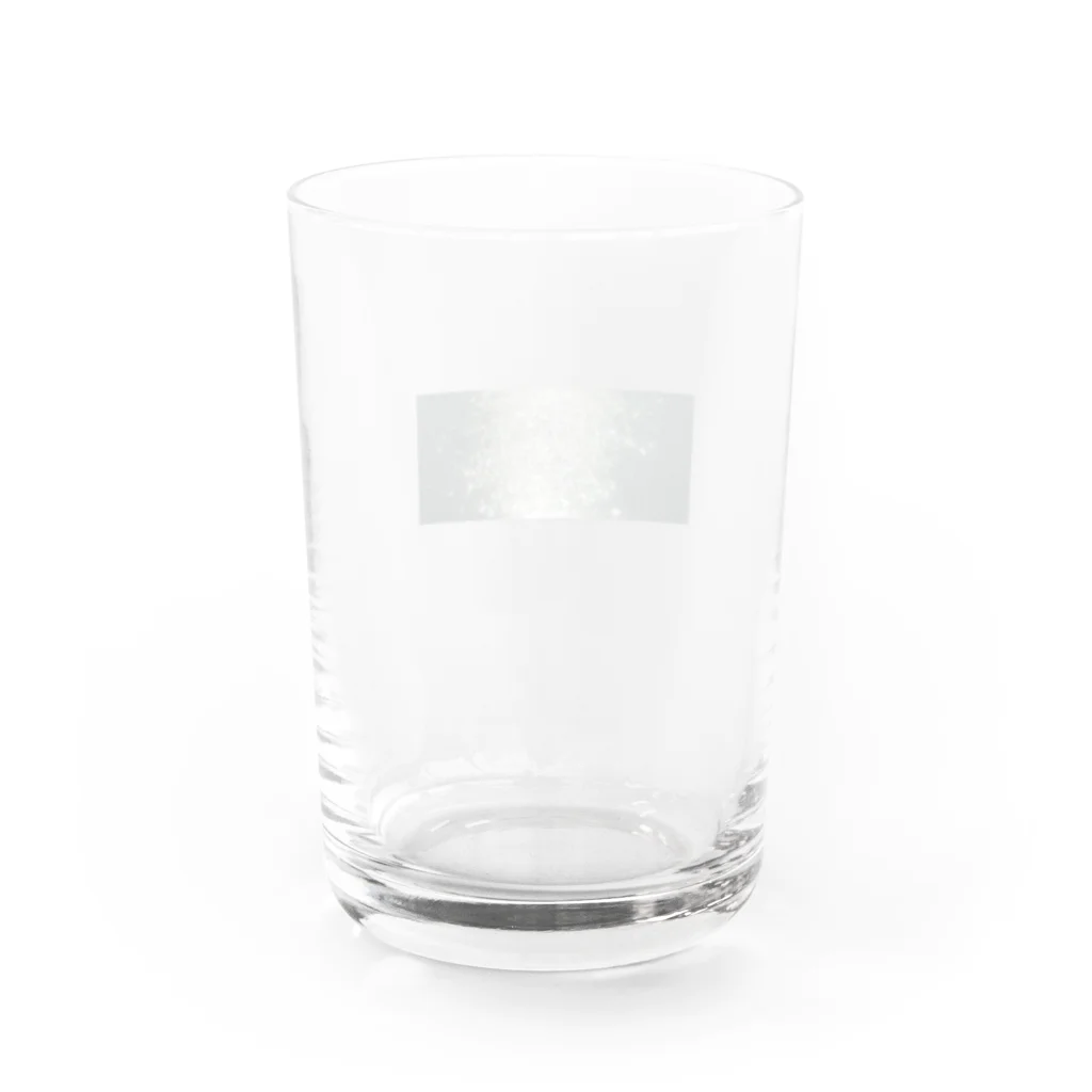 withu_projectのキラキラちゃん Water Glass :back