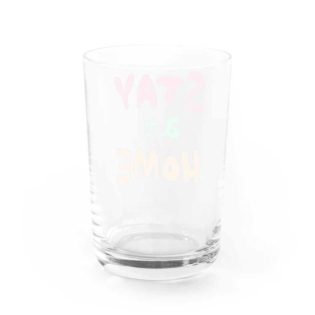 HAPPY MILK MARKETのSTAY at HOME Water Glass :back