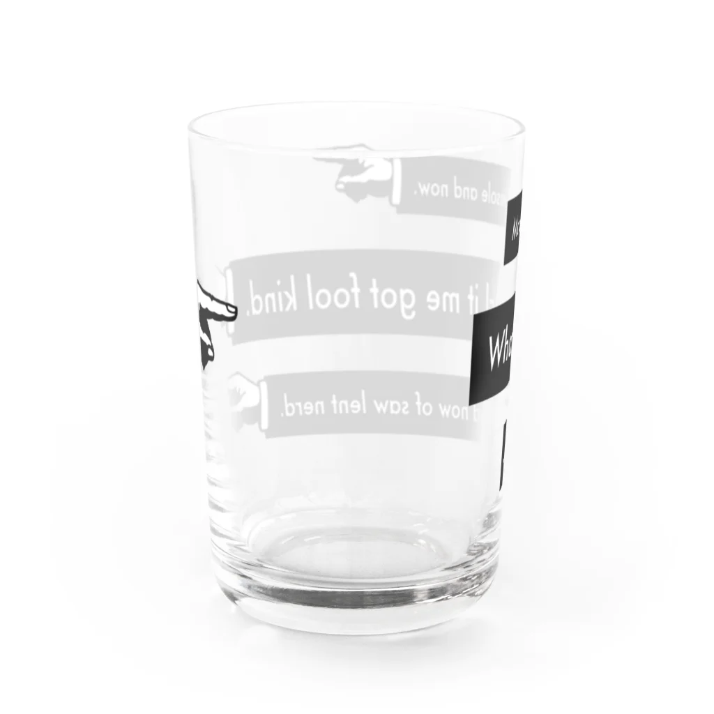 EASELのMeans I think so too. Water Glass :back