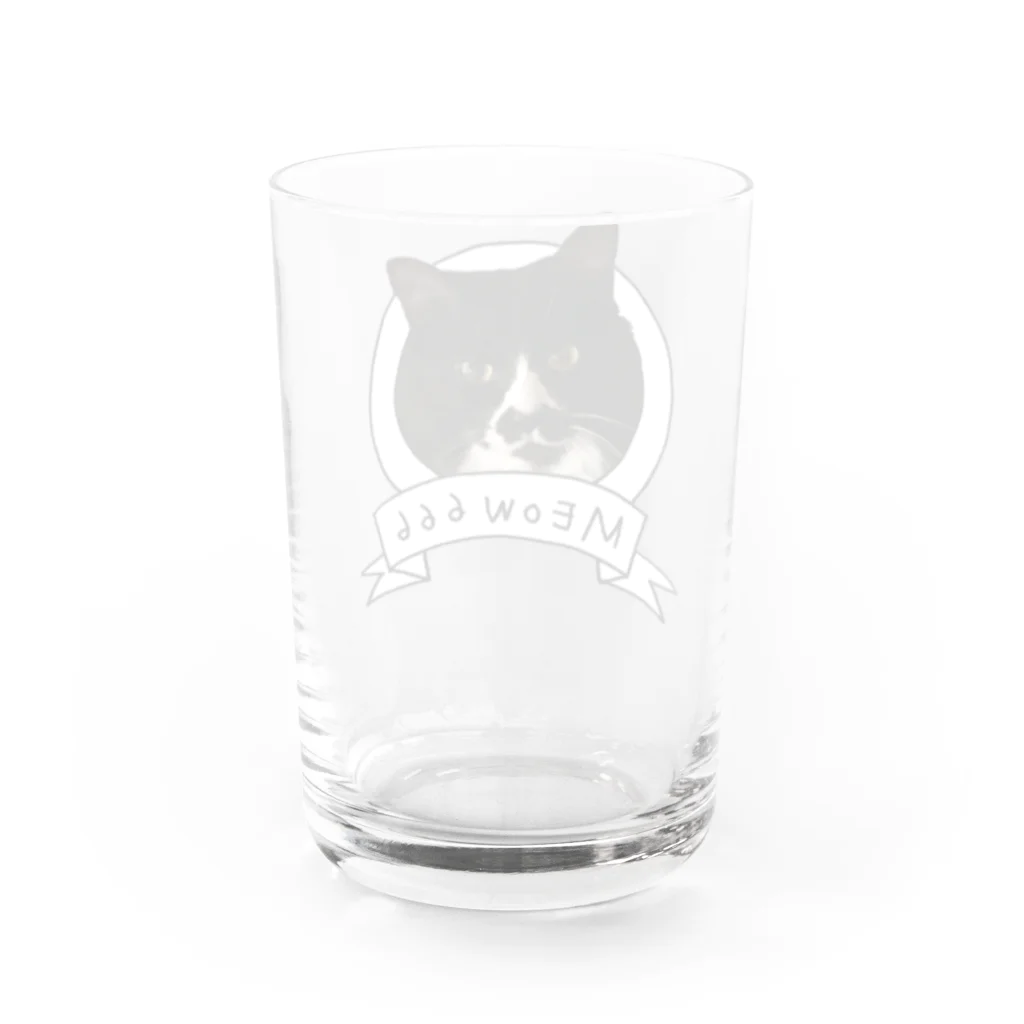 地獄猫アバスさんのおみせのMEOW666 Water Glass :back