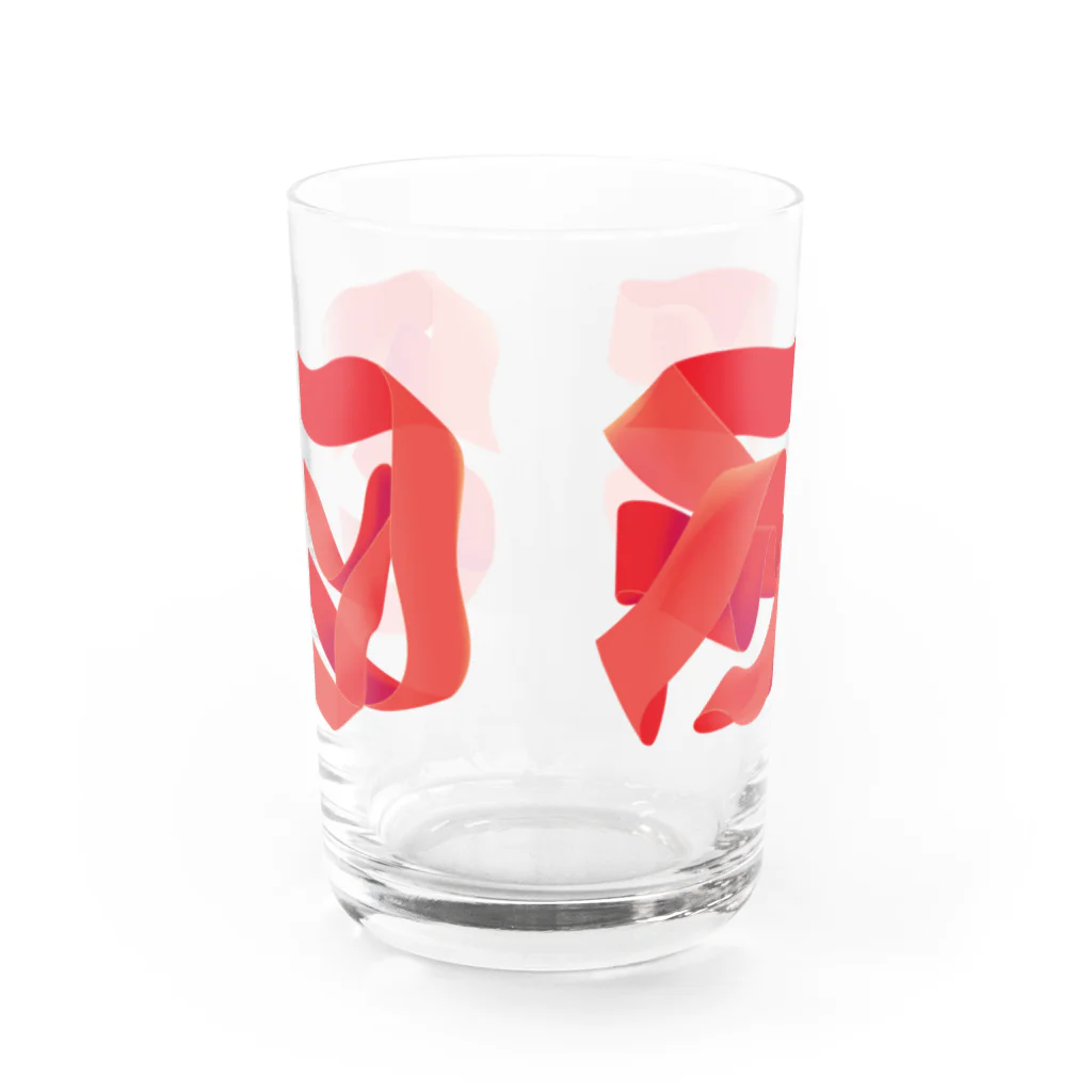 akagawa products.のブレイン Water Glass :back
