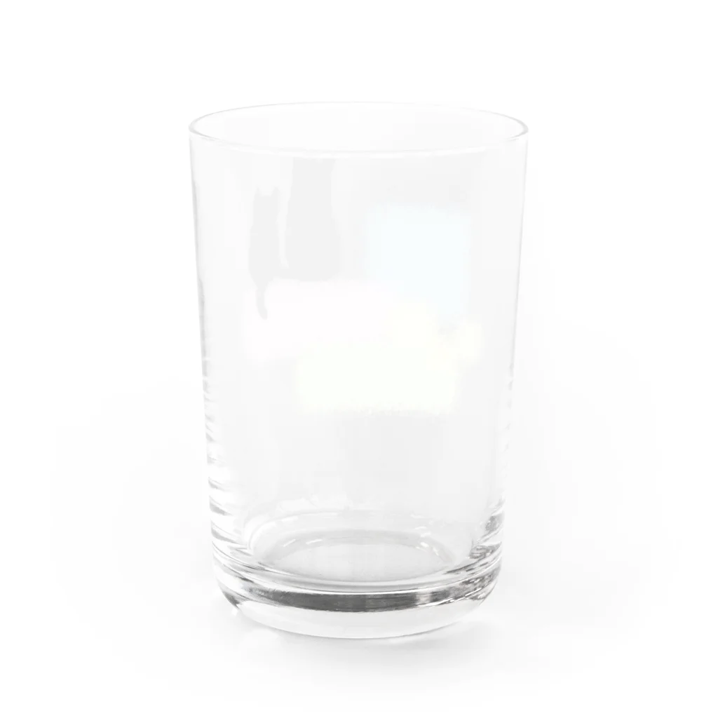 気ままに創作　よろず堂の春色ねこ Water Glass :back