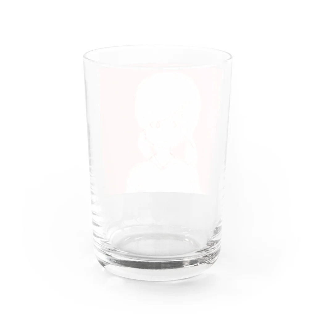 水草のナウ・ガール４１ Water Glass :back