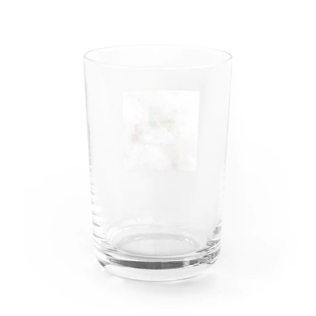 純情可憐のアクリル画　桜 Water Glass :back