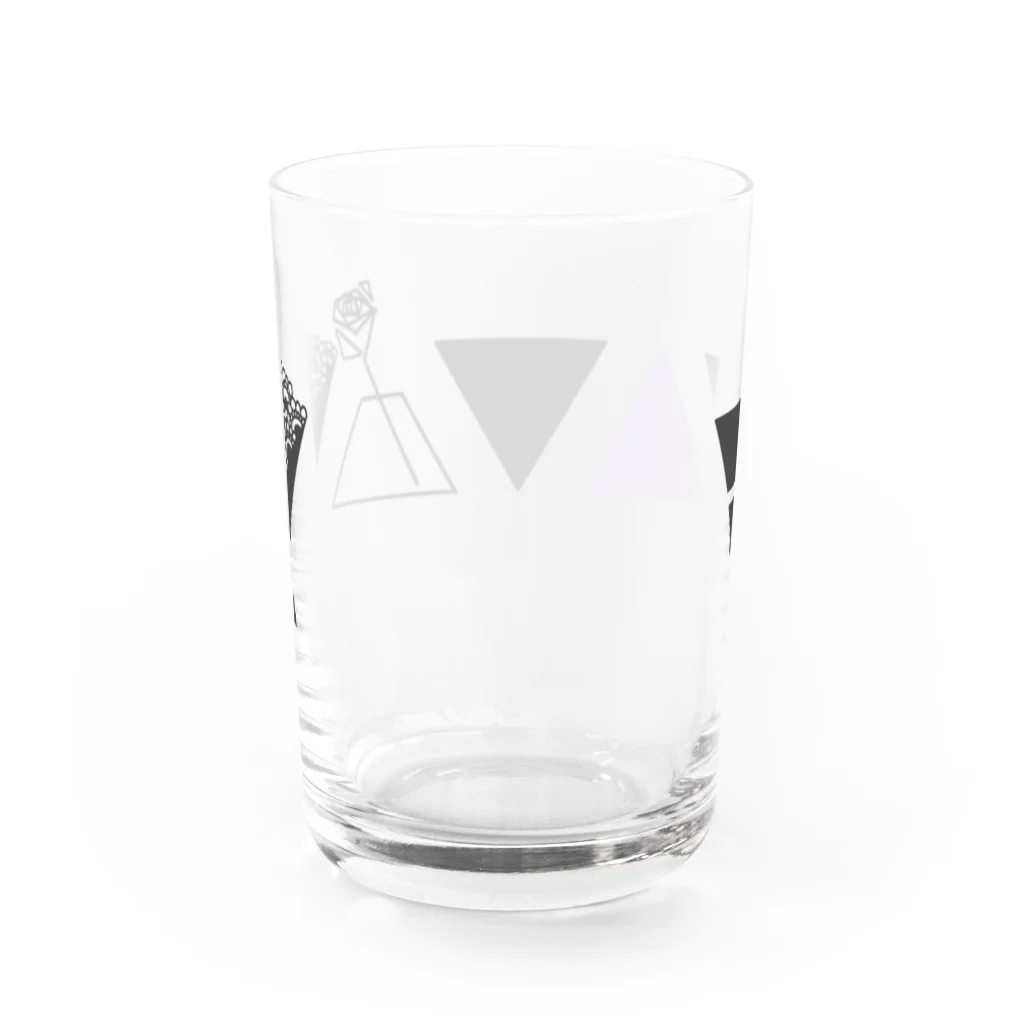 冬野ミネ👾のMEERR△FlowerBase Water Glass :back