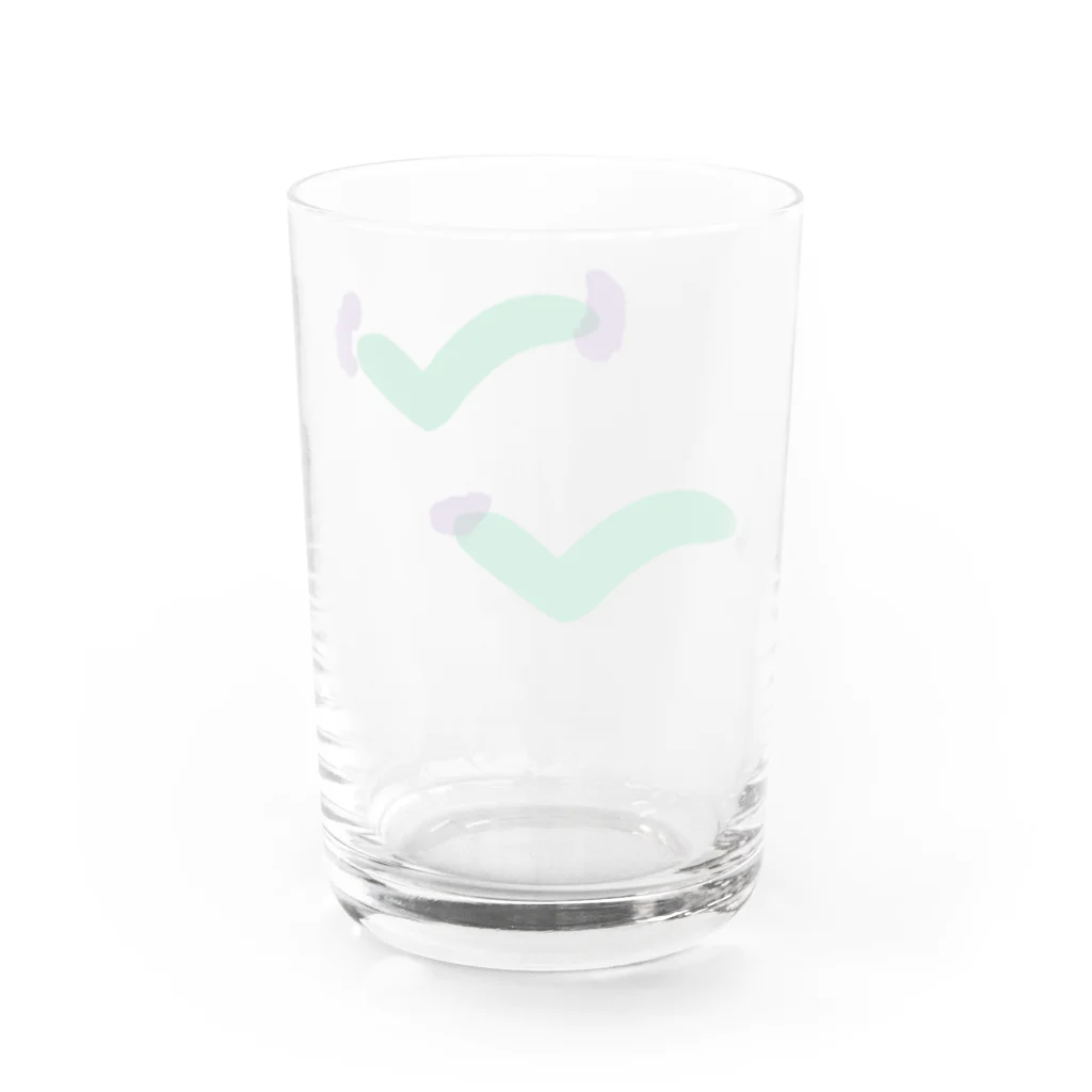 まちだ美穂のflower tani Water Glass :back