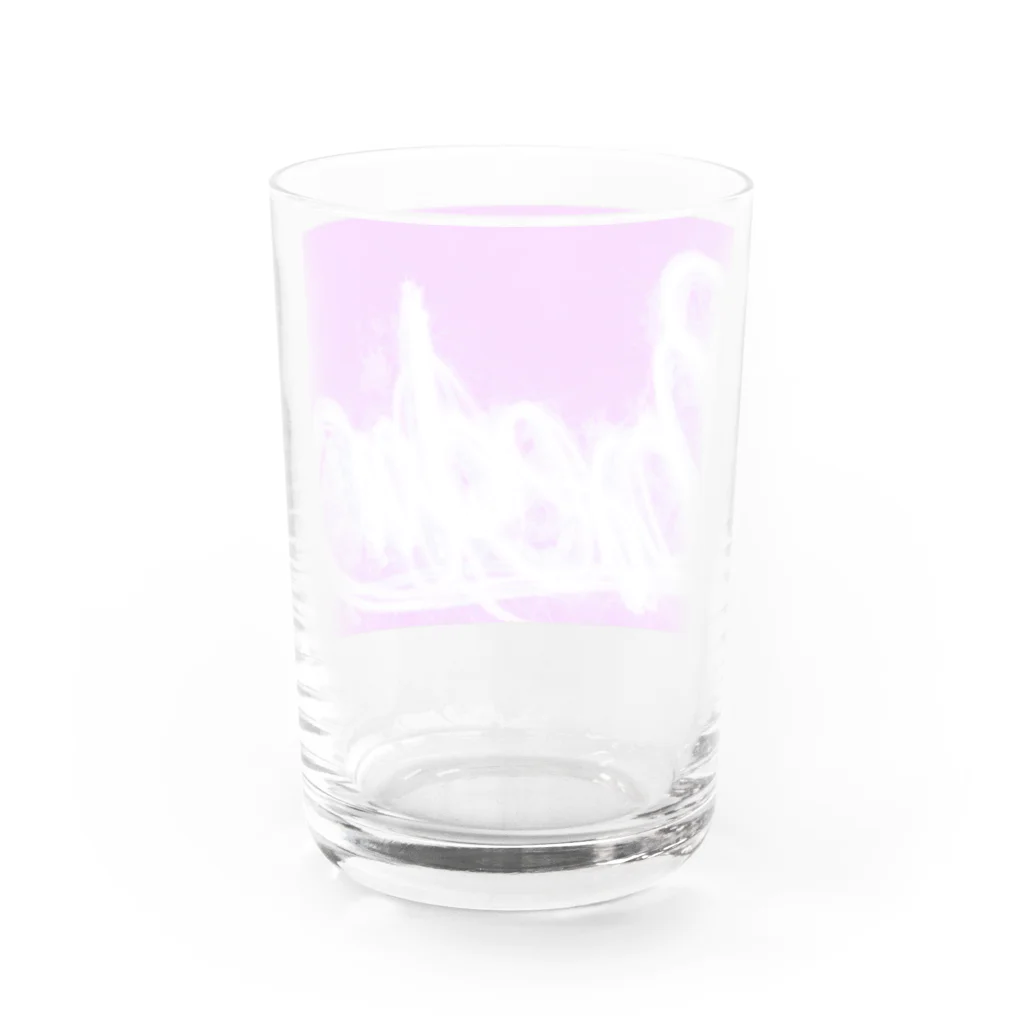 worksのBoredom 横向 Water Glass :back