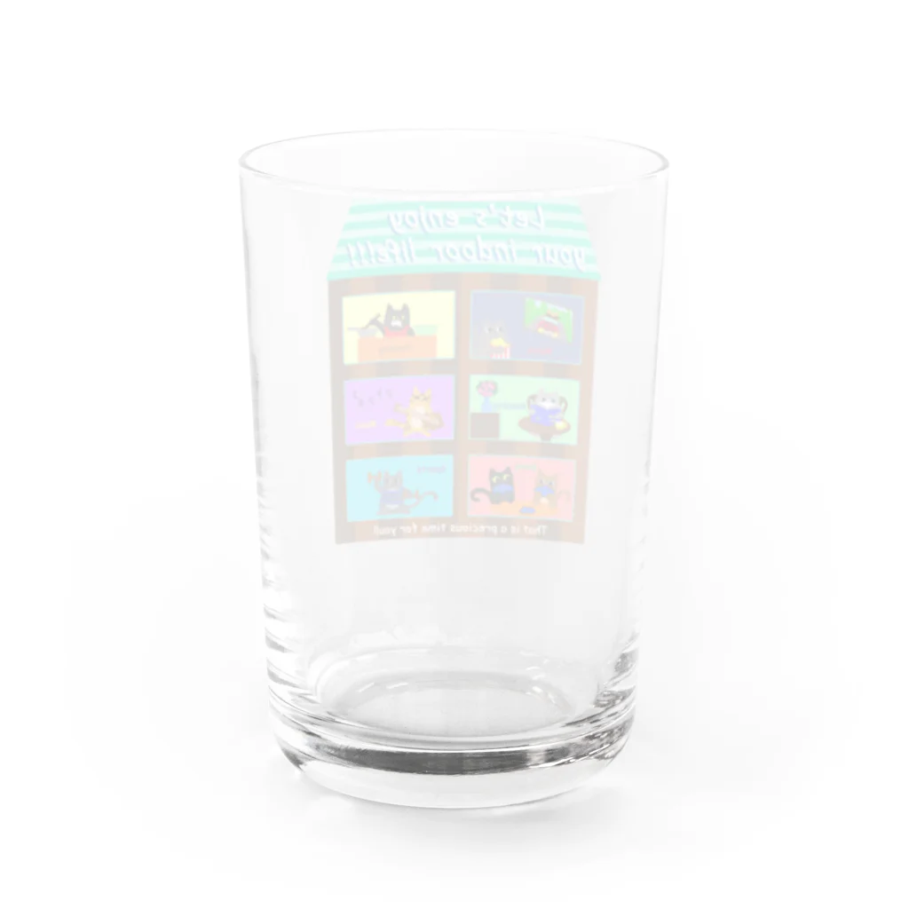 Yokokkoの店のEnjoy your indoor life♪ Water Glass :back