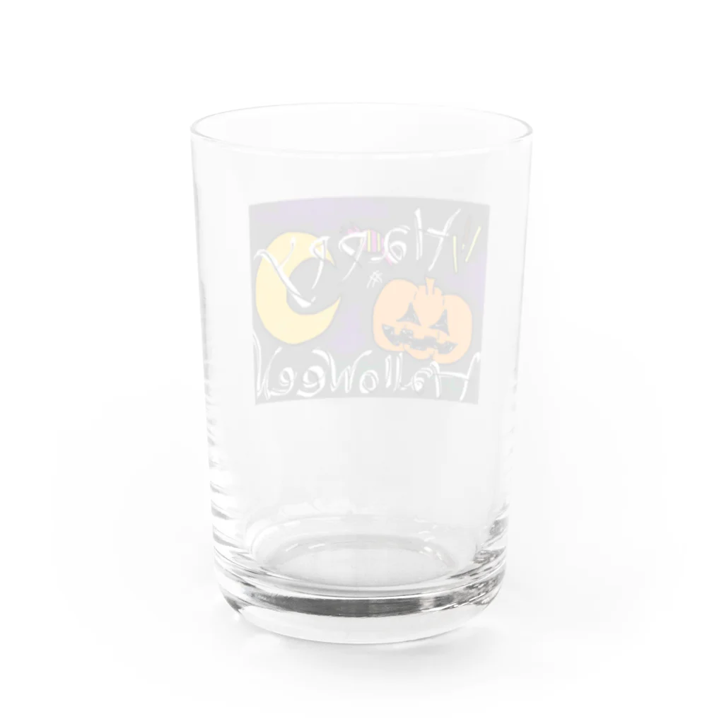 たやまあすか@シンガーソングライターの年がら年中ハロウィーン Water Glass :back