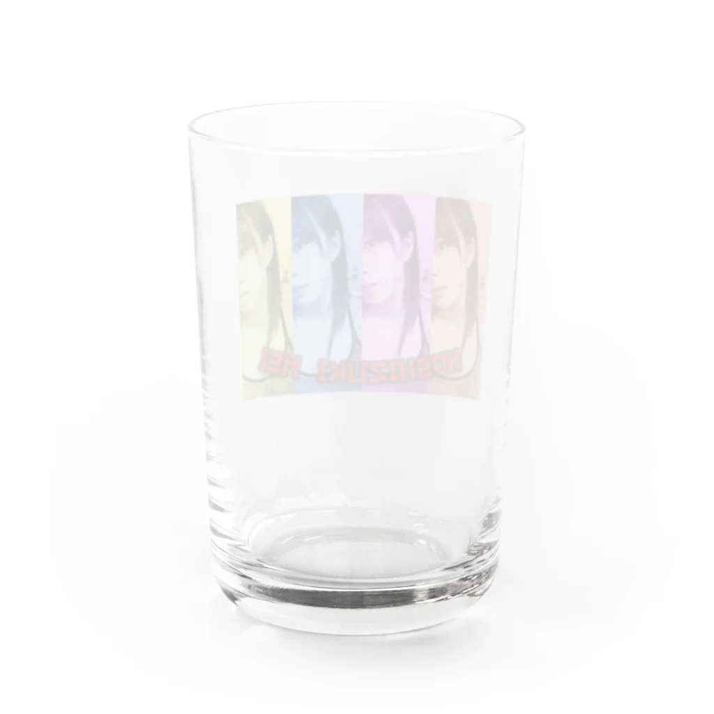 星月芽依のHOSHIZUKI Water Glass :back