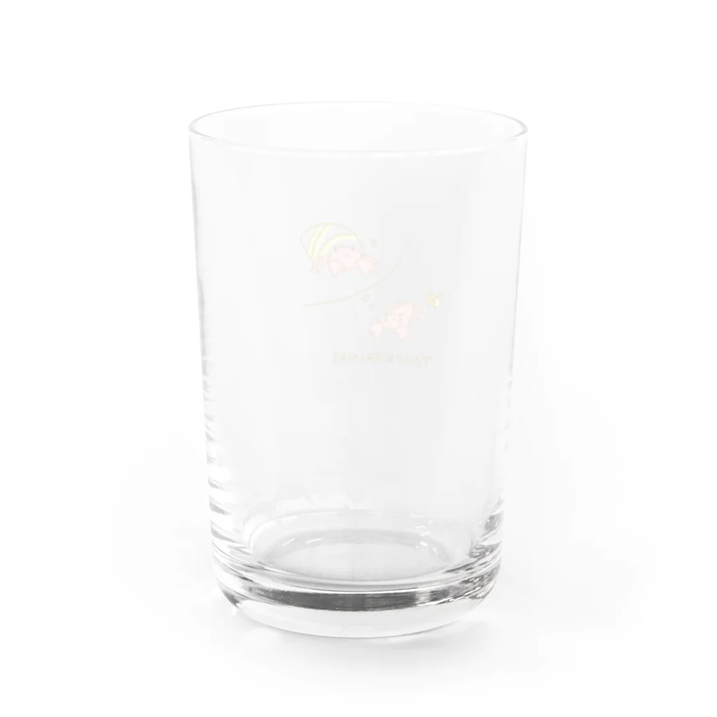 みっこのヤドカリナイ Water Glass :back