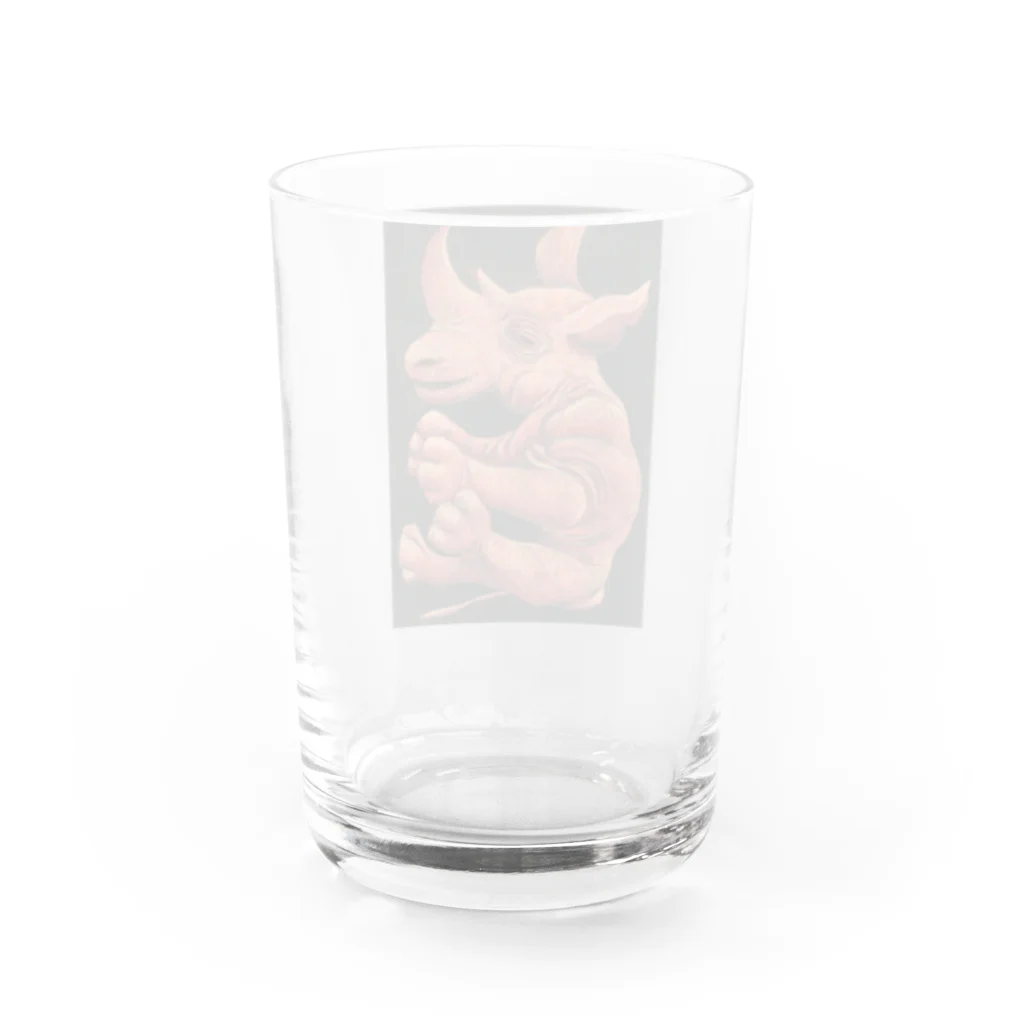 坂口みなのシワシワサイ Water Glass :back