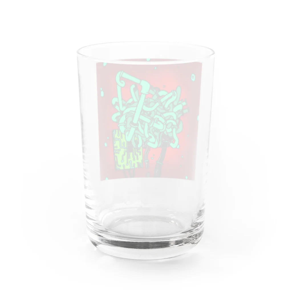 株式会社スガノワークスのnasty pipe contraption Water Glass :back