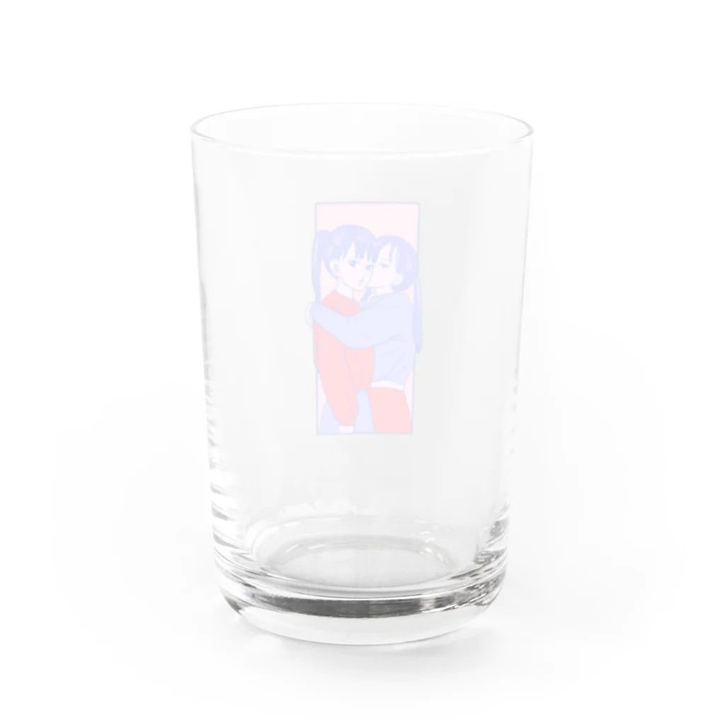 レズっ娘クラブの双子 Water Glass :back