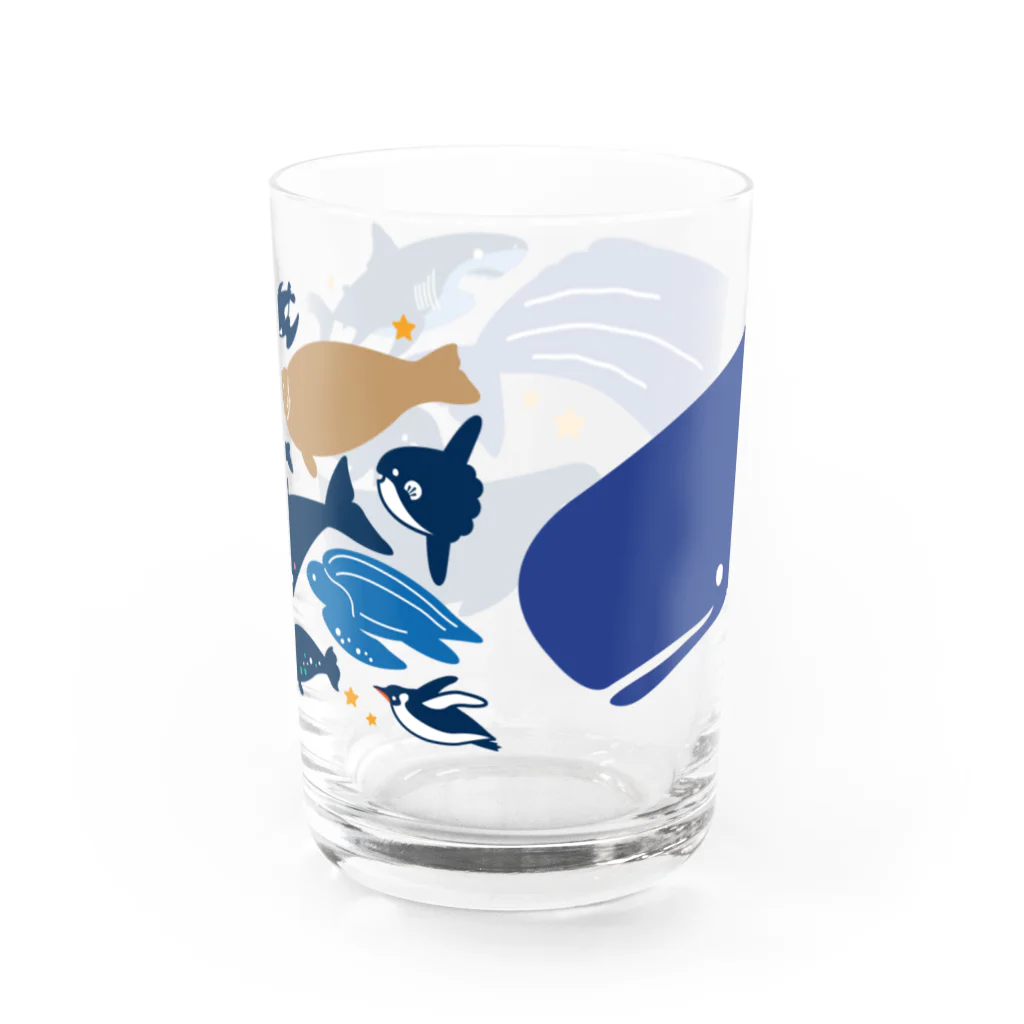 みなとまち層のグラスワールドAbyss:C Water Glass :back