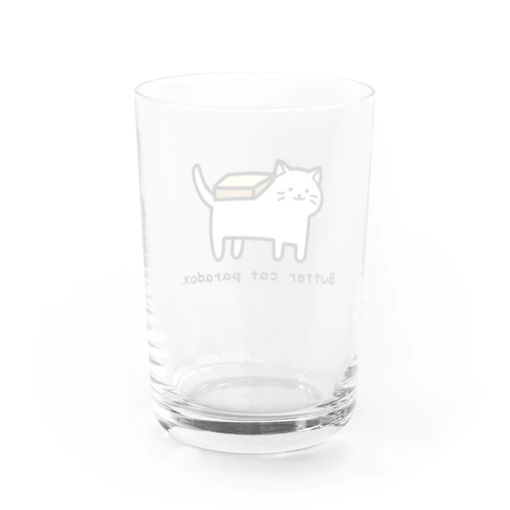 せんゃんのバター猫のパラドックス Water Glass :back