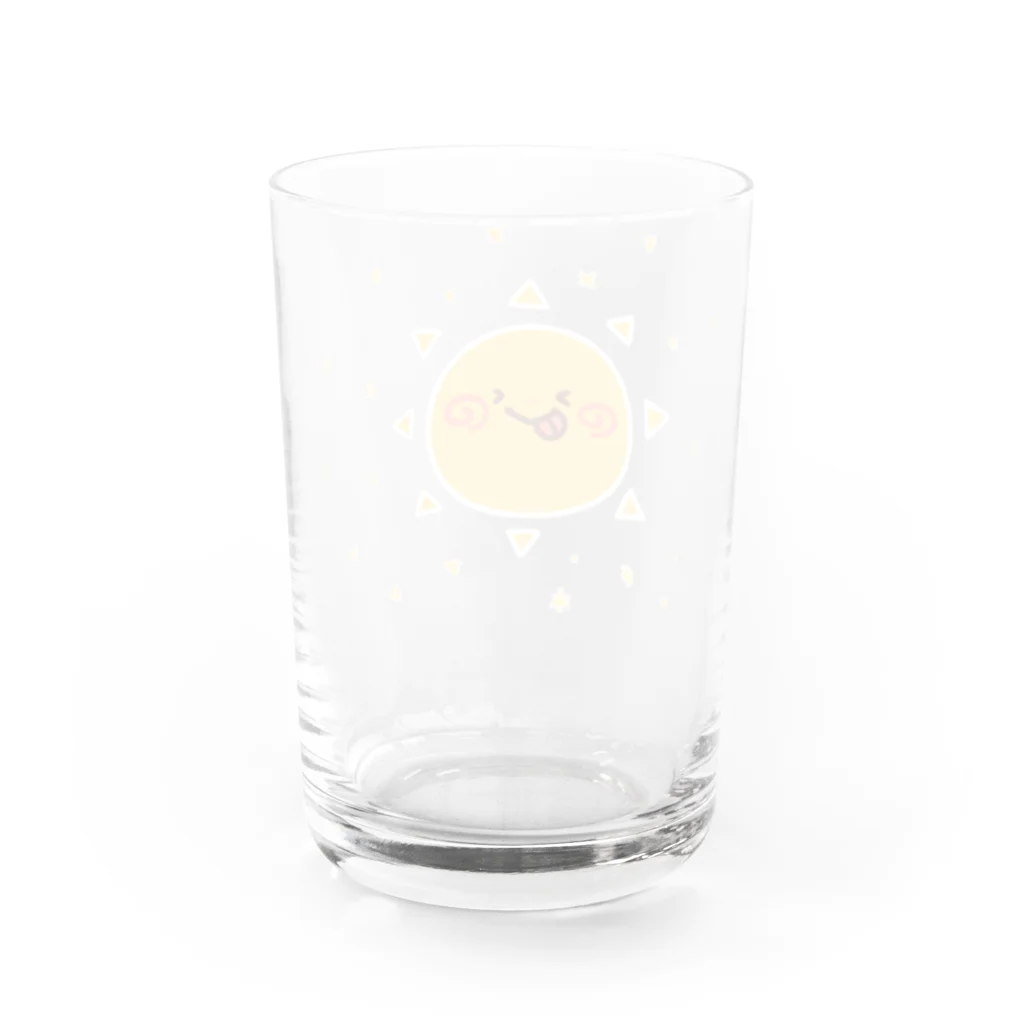 おてんば魔法店のきらっきら太陽さん☆ Water Glass :back