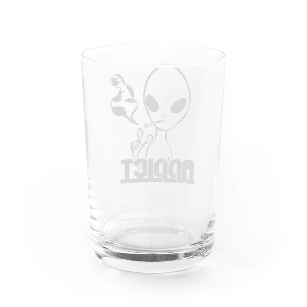 センターオブのsmoker alien Water Glass :back