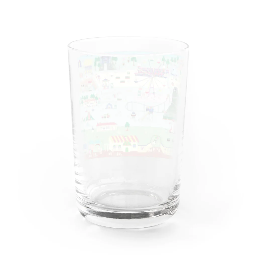 HIKAMARU　SHOPの遊園地 Water Glass :back