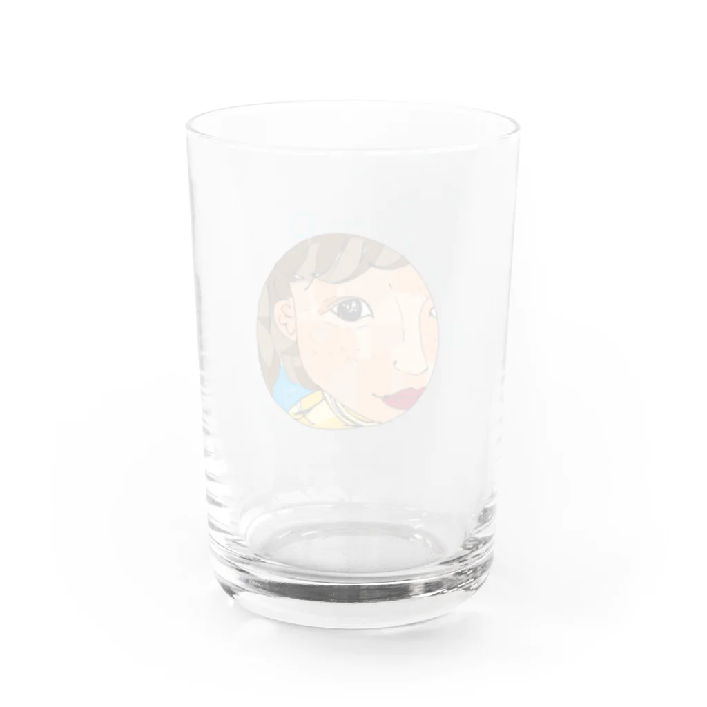 トオヤマ商店街のタナカお誕生日おめでとう Water Glass :back