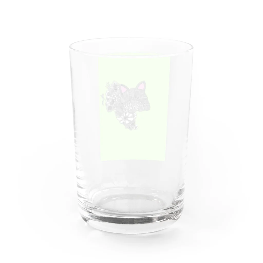 peacefulのフレブル君 Water Glass :back