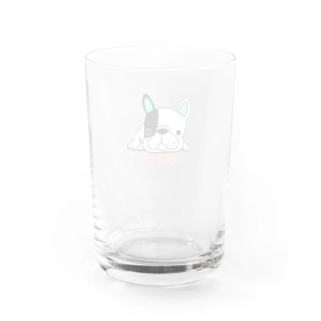 peacefulのグデフレ君 Water Glass :back