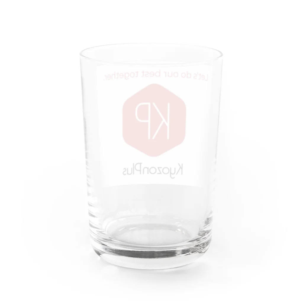 kyozonplusのがんばれにっぽん　KyozonPlus Water Glass :back