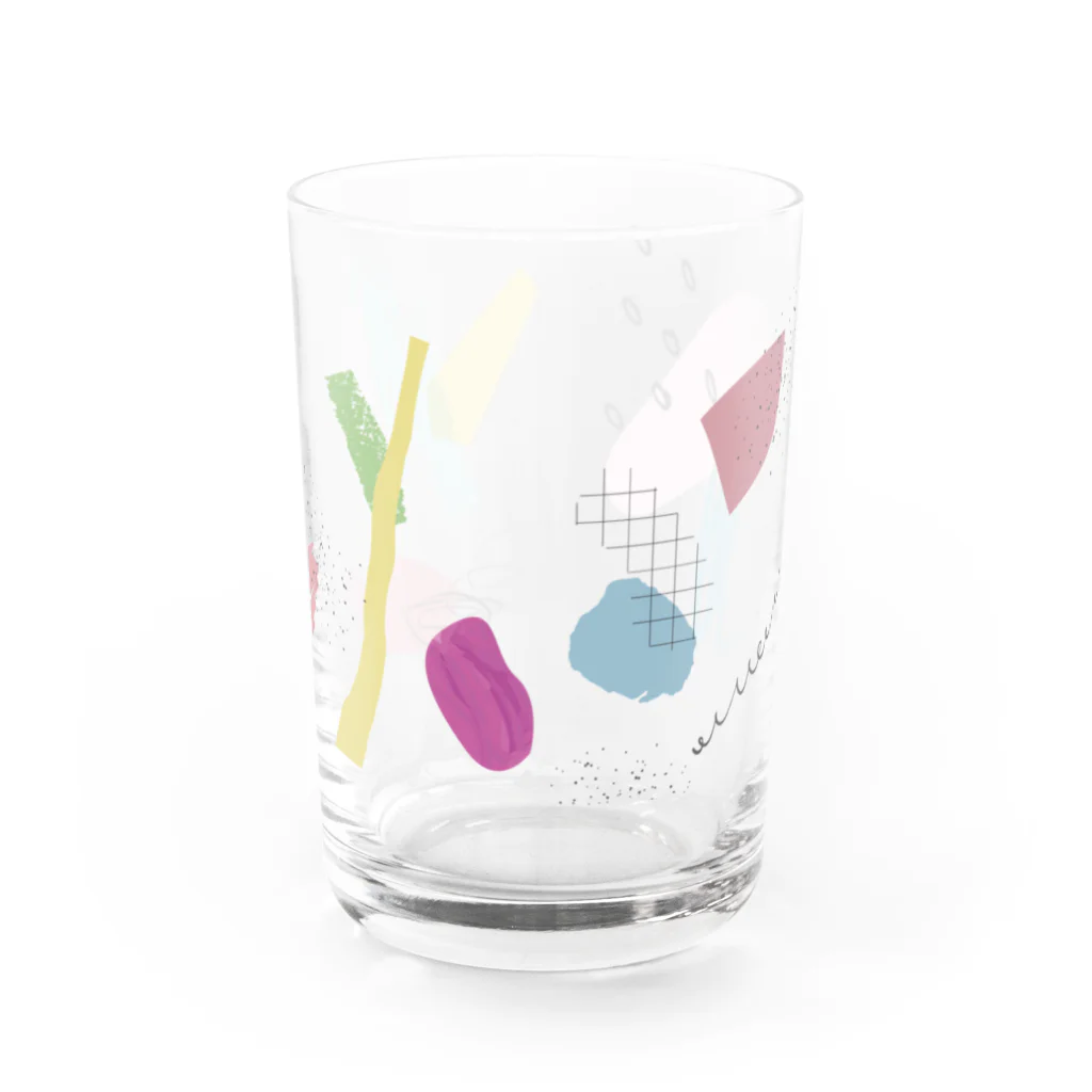 𝑬̨𝑹̨𝑰̨𝑵̨𝑨̨𝑴̨の幾何学グラス Water Glass :back