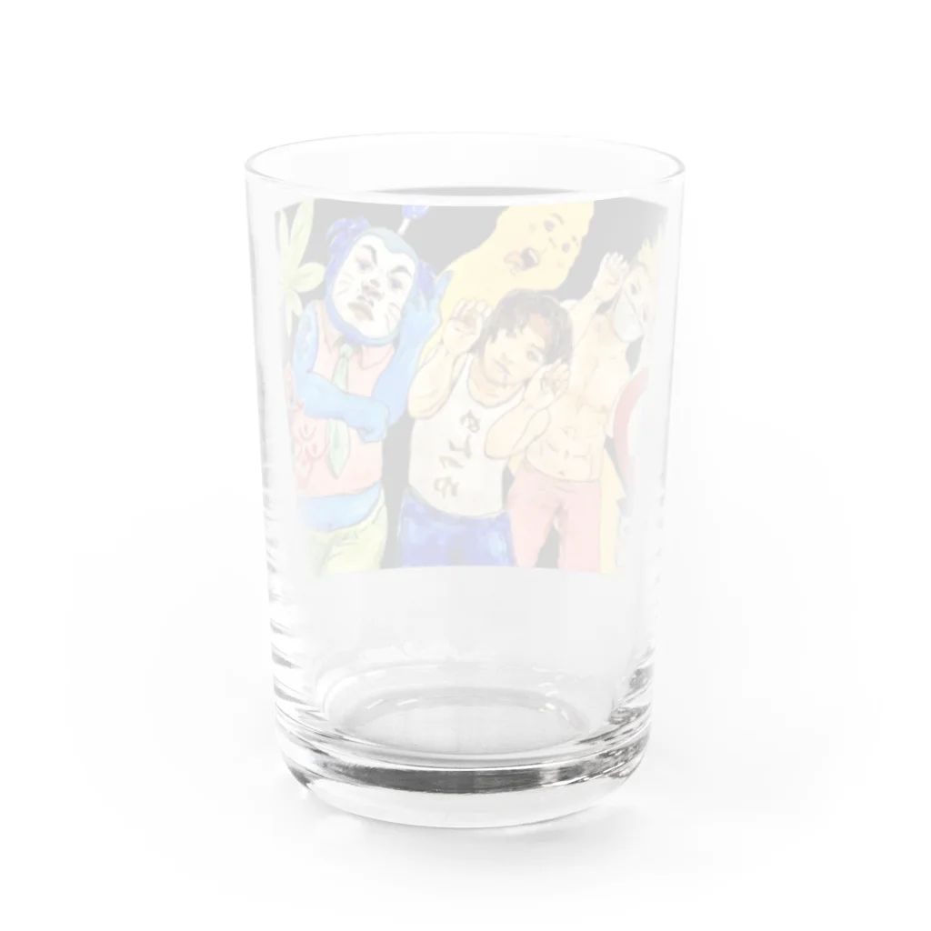 YUTAの地獄のkimomenシリーズ Water Glass :back