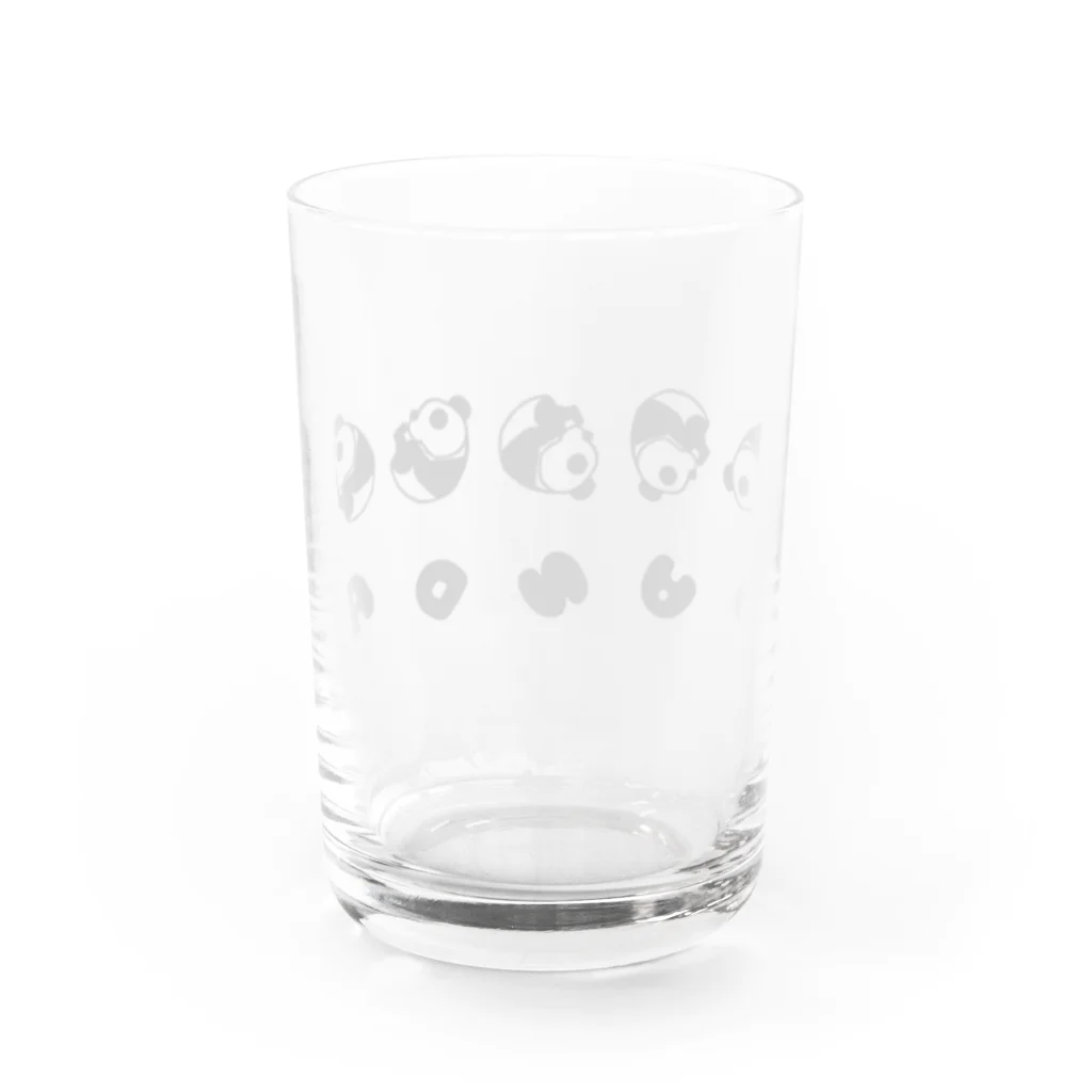 Yuji Sibaのコロコロパンダ Water Glass :back