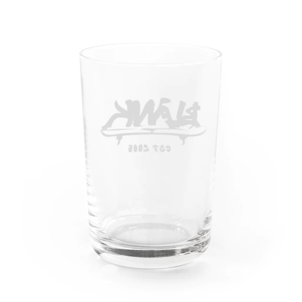 ____Ryuno____     のBLANK sk8 BLACK Water Glass :back