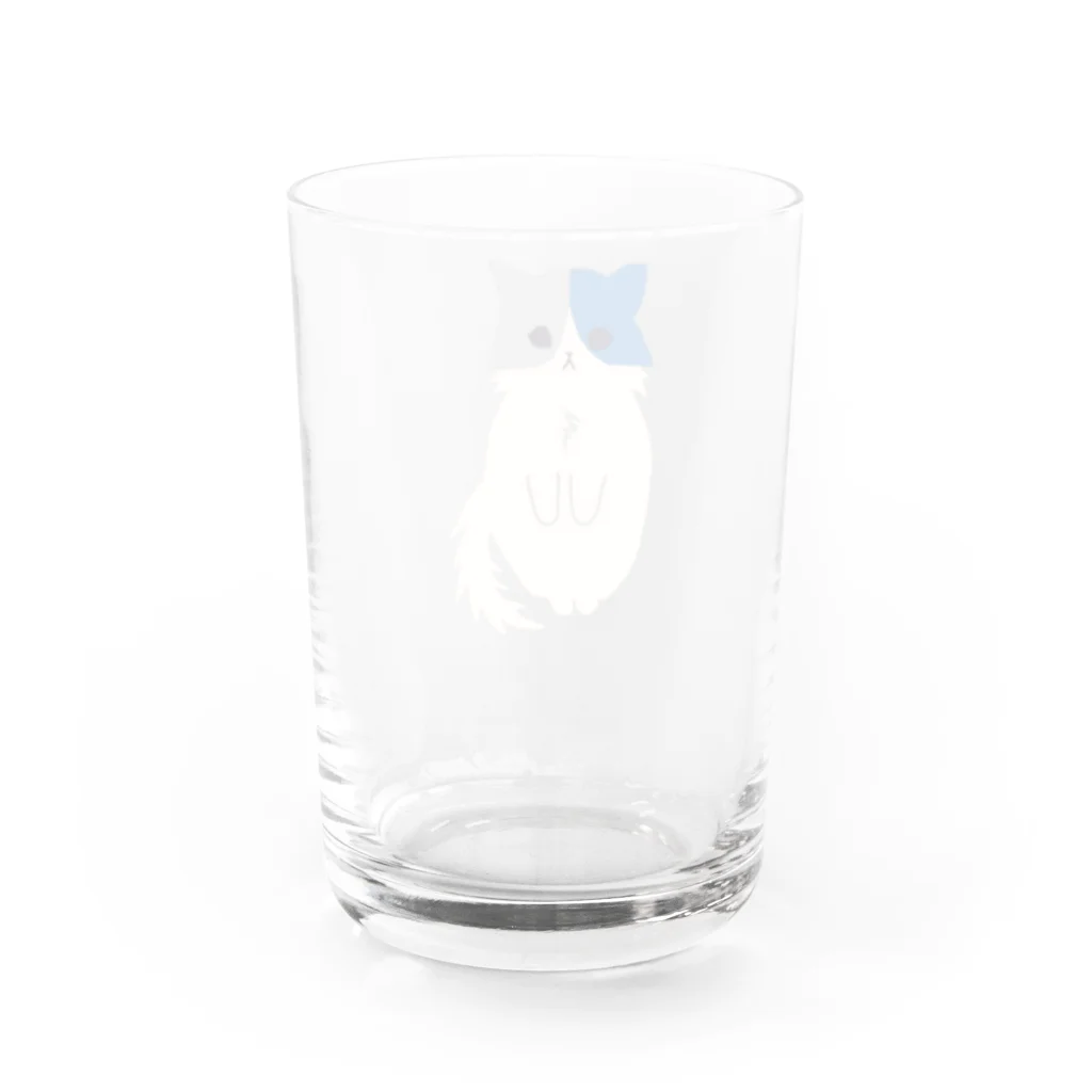 おもち屋さんのおすまし猫(6) Water Glass :back