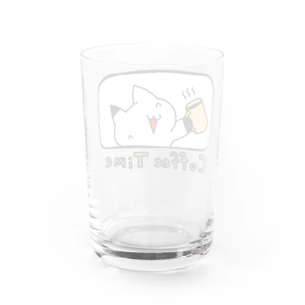 ザクロアメのコーヒータイム Water Glass :back