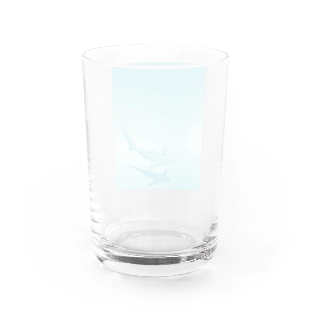 こたのサメ Water Glass :back