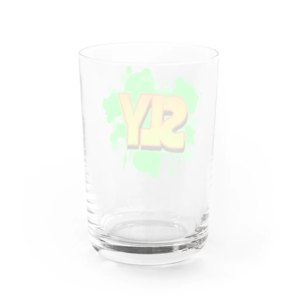 USSのSLYなグラス Water Glass :back