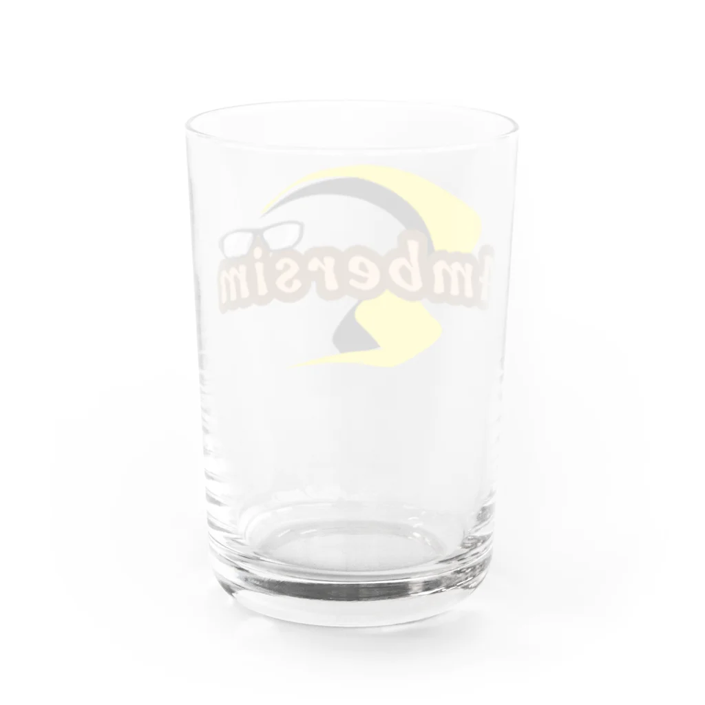 Ambersim(アンバーシム)のAmbersimロゴマーク Water Glass :back