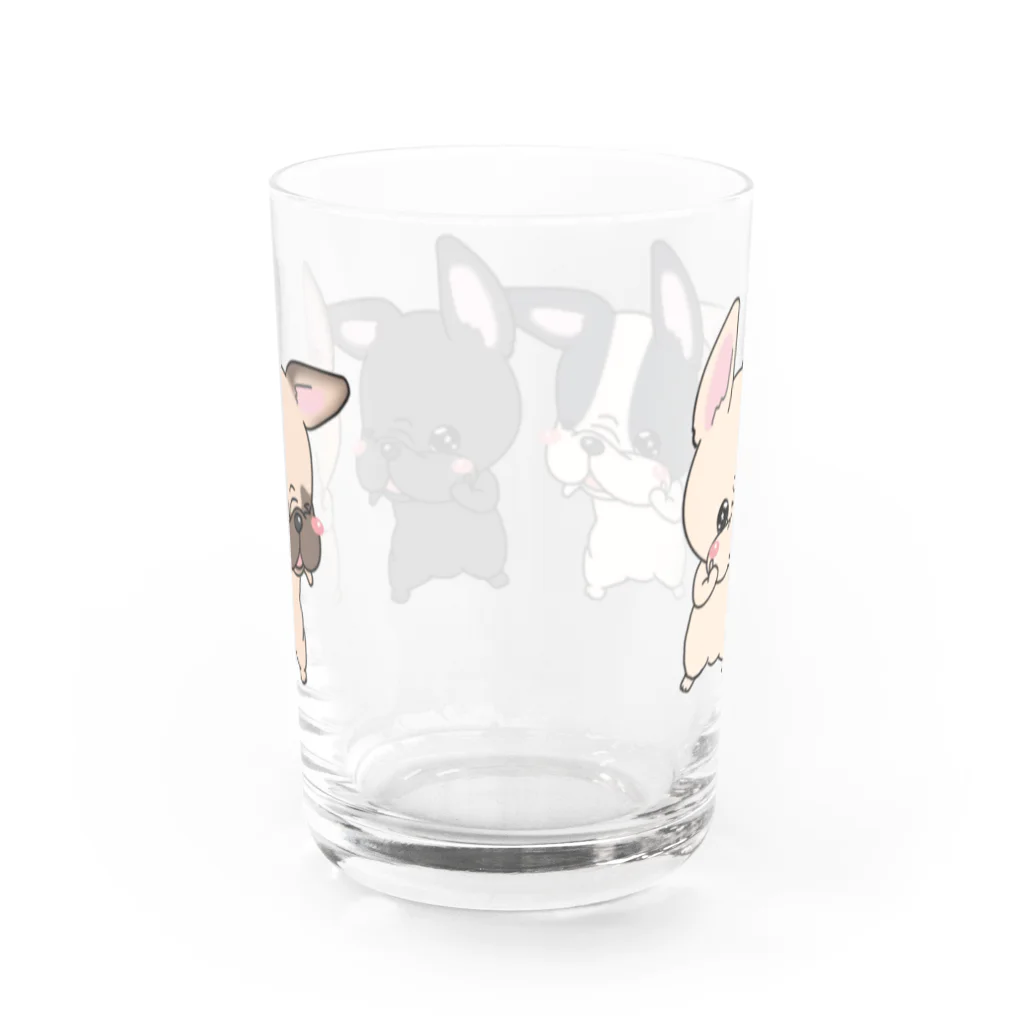 きのこ工房のまるっとフレブル Water Glass :back