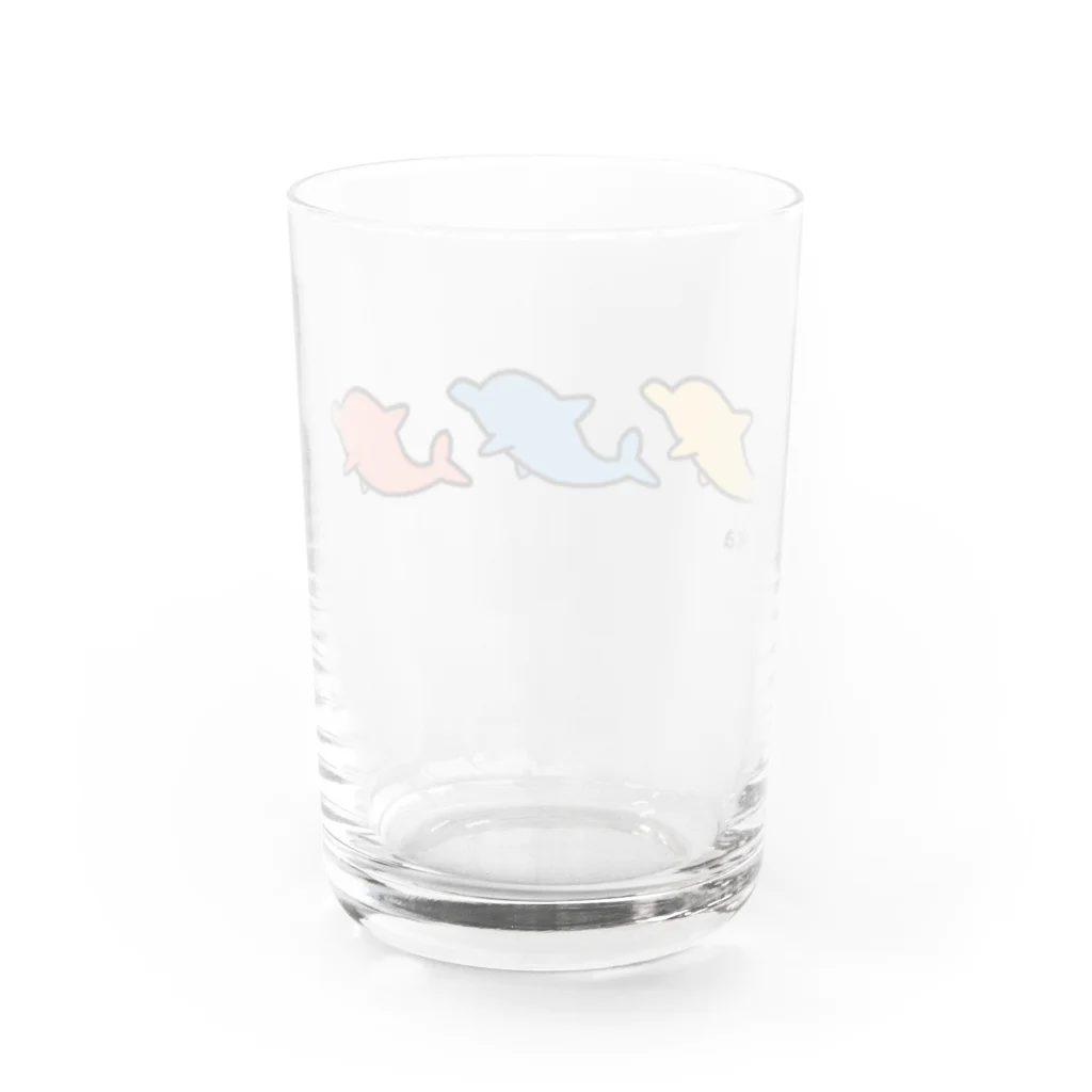 あおいるかのお店🐬のiruka Water Glass :back