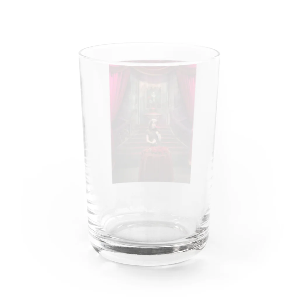 桃歌 (マジシャン)の桃コップ Water Glass :back