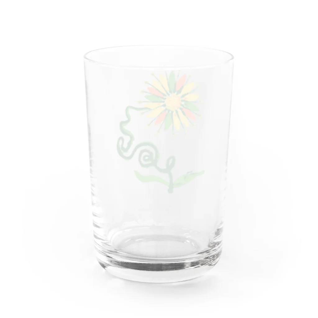 Jun1works(ジュンイチワークス)のまわり花 Water Glass :back