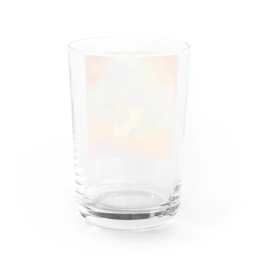 eerie shopの夕焼けかくれんぼ Water Glass :back