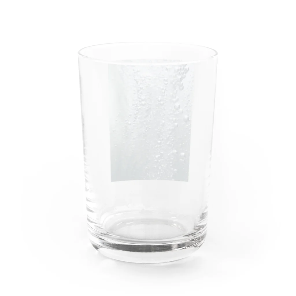 グリュックレーヴのSinking in water Water Glass :back