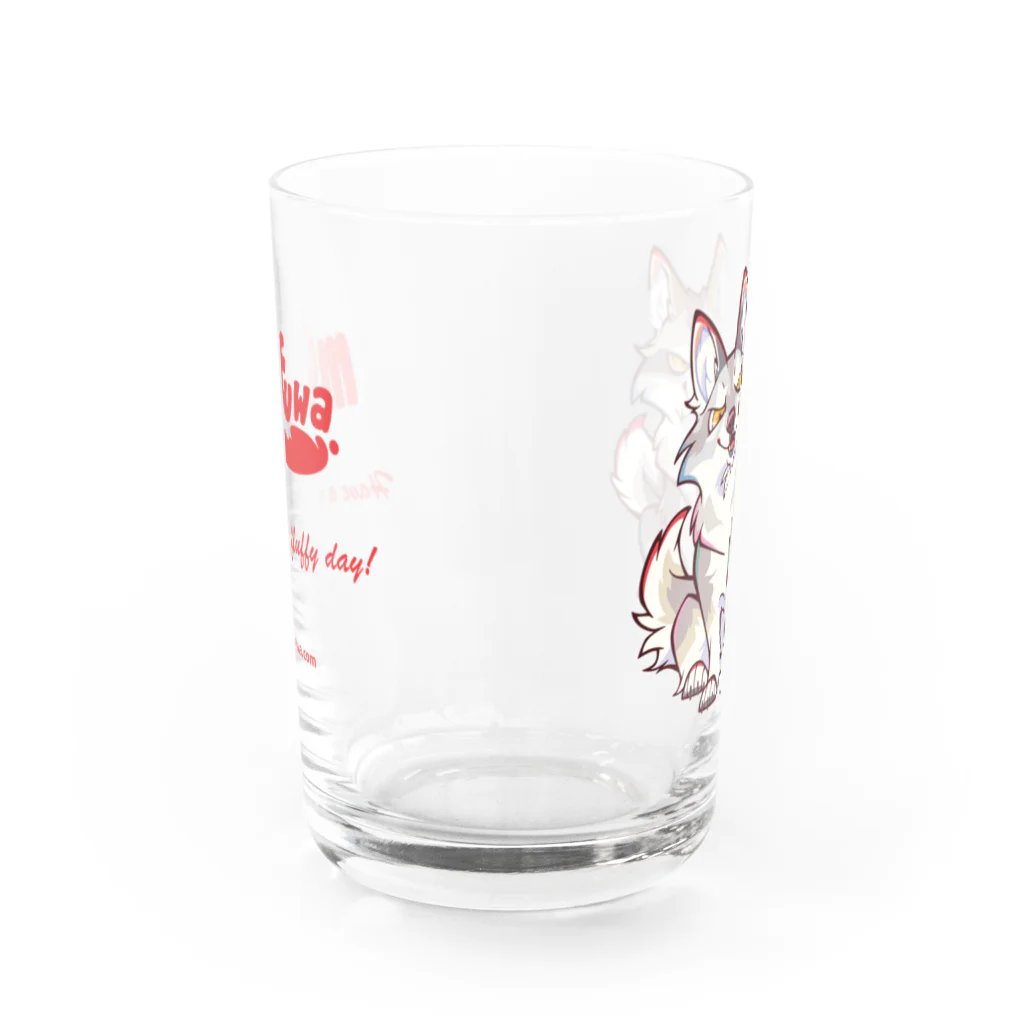 mofuwaのWOLF BROS (glass) Water Glass :back