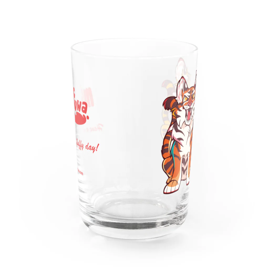 mofuwaのTIGER BROS(glass) グラス反対面