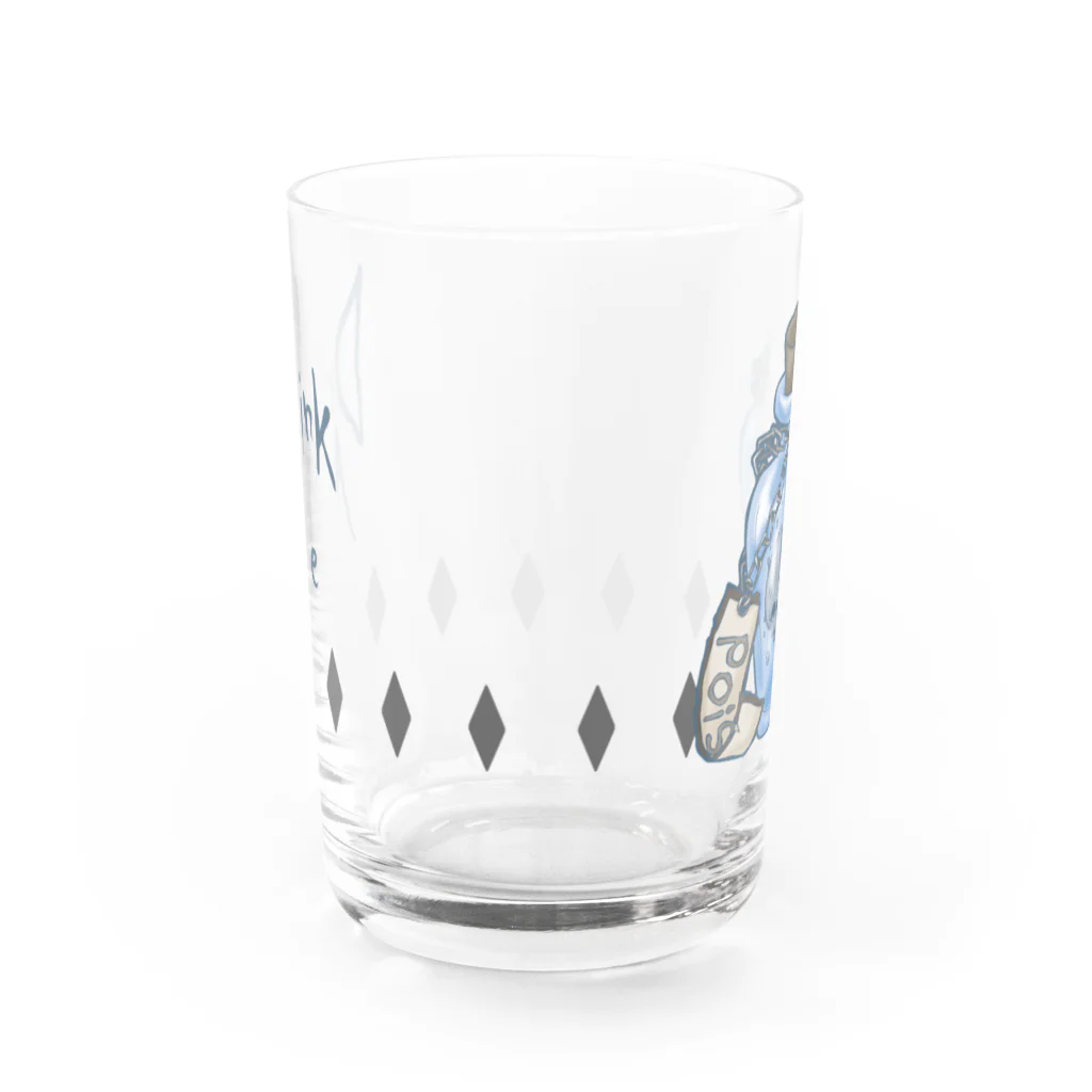 みあまゆあのDrinkMeスカル１ Water Glass :back